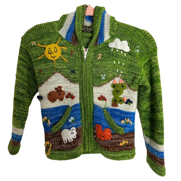 American South Side Other - American South Side Hand Made in Peru Children’s Sweater 5/6